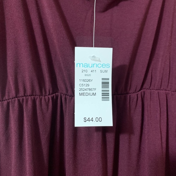 Bordeaux Maxi Dress - Picture 6 of 6